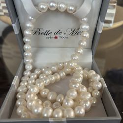 Freshwater Pearl Necklace Belle De Mer
