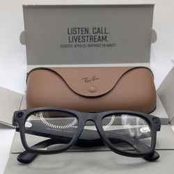 Ray-Ban Meta Wayfarer Smart Glasses - Black