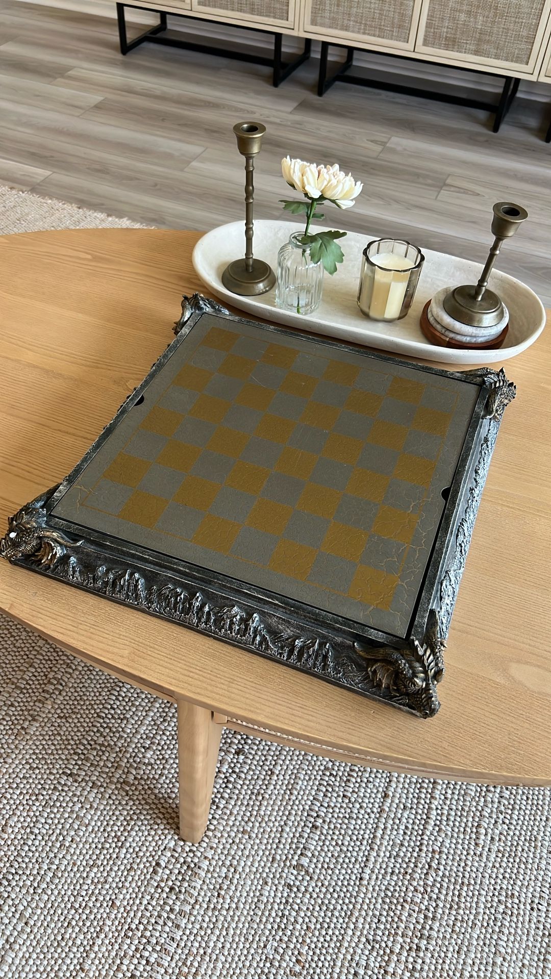 Themed Medieval Chess Set