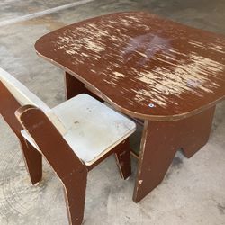 Kids Table With 2 Chairs 