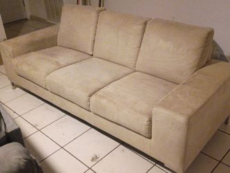 Velvet Sofa like new