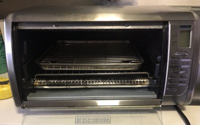 Black and Decker toaster Oven 19”x10
