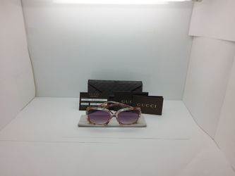Gucci GG3580 NU278 clear Frame Sunglasses W Case