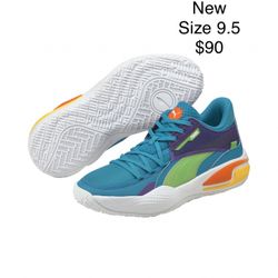 Puma Men Court Rider Rugrats Caribbean Sea Dragon Fire Size 9.5