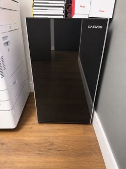 Small fridge with freezer inside