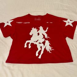 Beyoncé Cowboy Carter Jersey Red