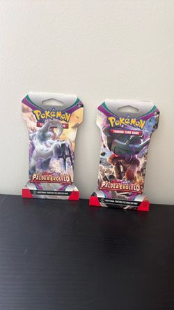 Pokémon Scarlet & Violet Paldea Evolved Booster Packs (x2)