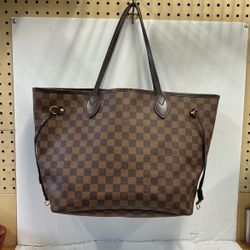 Louis Vuitton Neverfull MM Damier Ebene N41358 Cherry