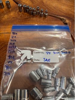 1/4 socket sets