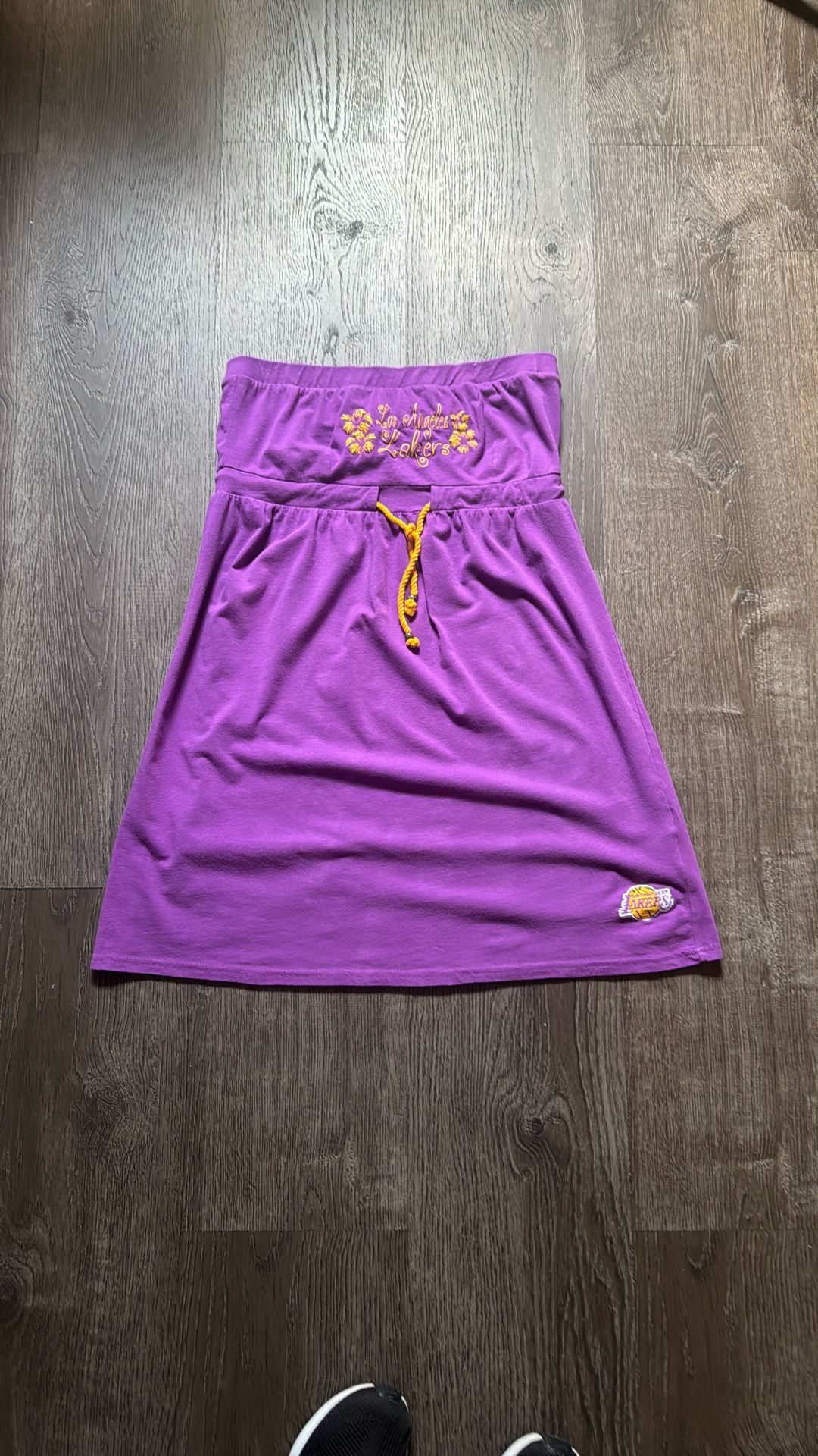 Rare Vintage NBA Lakers Dress