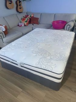 Pillow Top Mattress with Box Spring