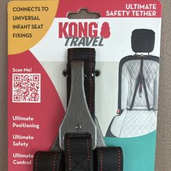 Kong Travel NEW Ultimate Safety Tether Seatbelt For Dogs🔵Read Full Description Below🔵