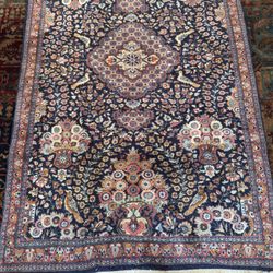 TREE of LIFE Antique Hand Knotted PERSIAN Area Rug 