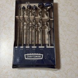 Brand New Craftsman Auger Bit Set