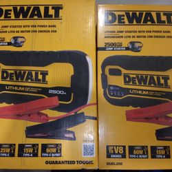 DeWalt Lithium 2500 Jump Starter 