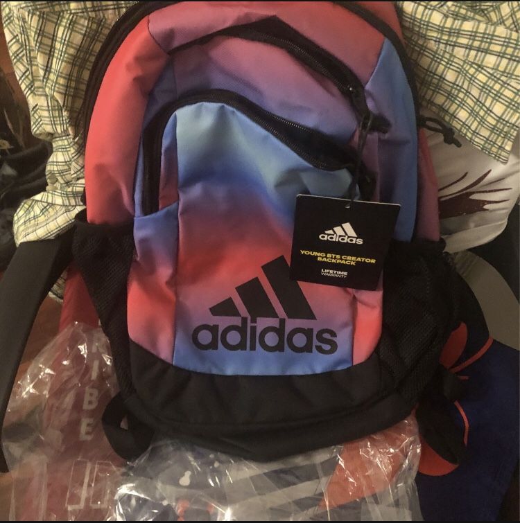Adidas multi Colored BTS Creator Backpack