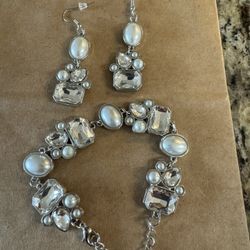 New Bracelet And Earring Set