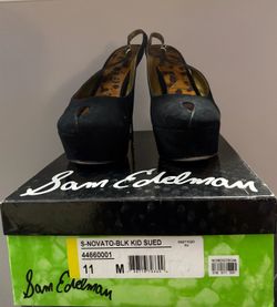 Sam Edelman Suede Pump
-Size 11