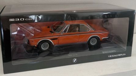 Kith for BMW CSi 3.0 1:18 Diecast Model Car Inka Orange 2026