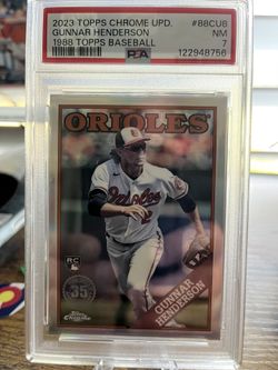🔥 Gunnar Henderson rookie card PSA 7 🔥