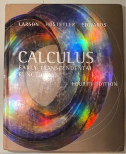 Calculus Early Transcendental Functions 4th Edition