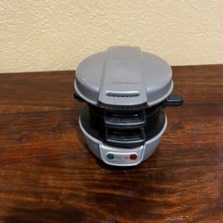 Hamilton Beach Breakfast Sandwich Maker With Egg Cooker Ring… Perfect For English Muffins, Croissants 🥐 , Bagels 🥯…$25