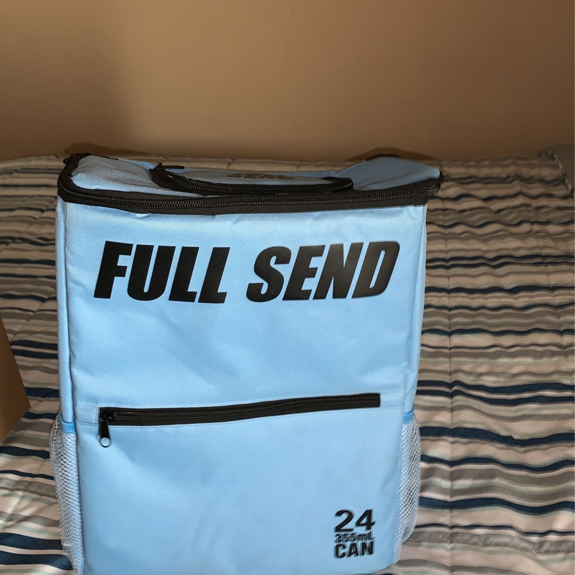 The Nelk Boys Light Blue Backpack/cooler