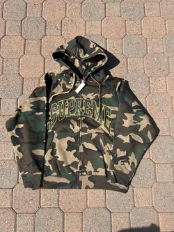 Supreme Camo Zip-Up
