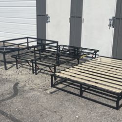 New KING  Size Platform Bed Frame $85-115 Each Depending  On A Style And Height 