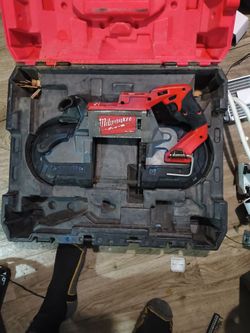 Milwaukee Cordless Band Saw with Case