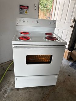 GE ELECTRIC STOVE WORKS GREAT ESTUFA ELÉCTRICA