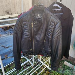 Motorcycle Leather Jacket 