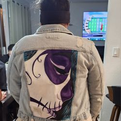 Hand Painted Denim Jacket 