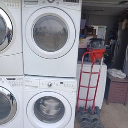 Whirlpool Duet Stackable Washer And LG Gas Dryer 