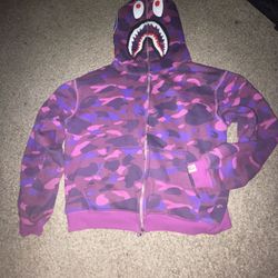 XL Bape Jacket Fits Like A Medium 