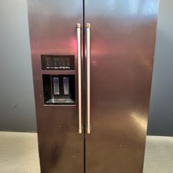 KitchenAid Side By Side Refrigerator- Brushed Charcoal Color Stainless Steel