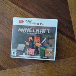 NEW Nintendo 3ds Minecraft 