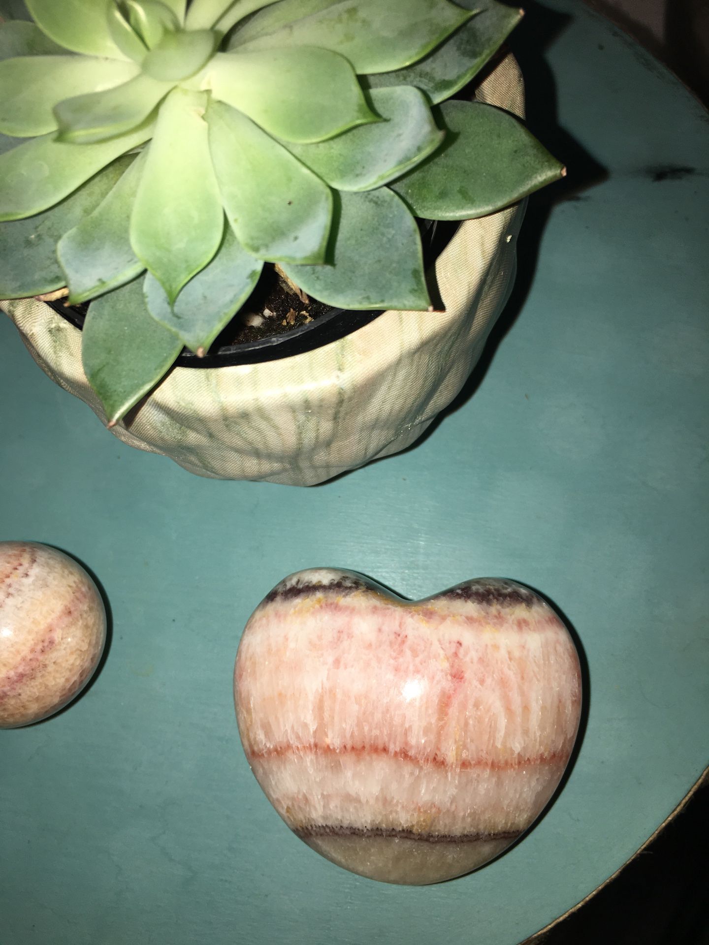Banded Jasper Heart