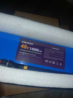 Brand new 48 v 14000mah lithium battery for bicycles