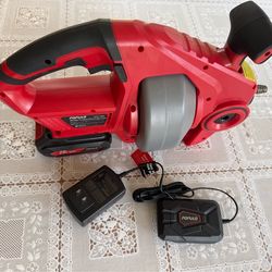 POPULO 20V Cordless Electric Drain Auger - Like New!
