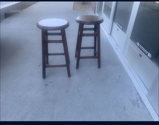 Solid Wooden barstools