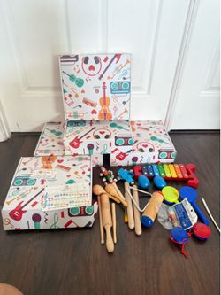 learning toy boxes musical instrument set