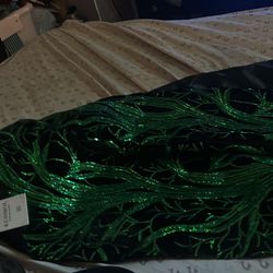 Brand New Suit, Jacket With Tag And Brand New Suit Shirt, Green, Both Two Xl