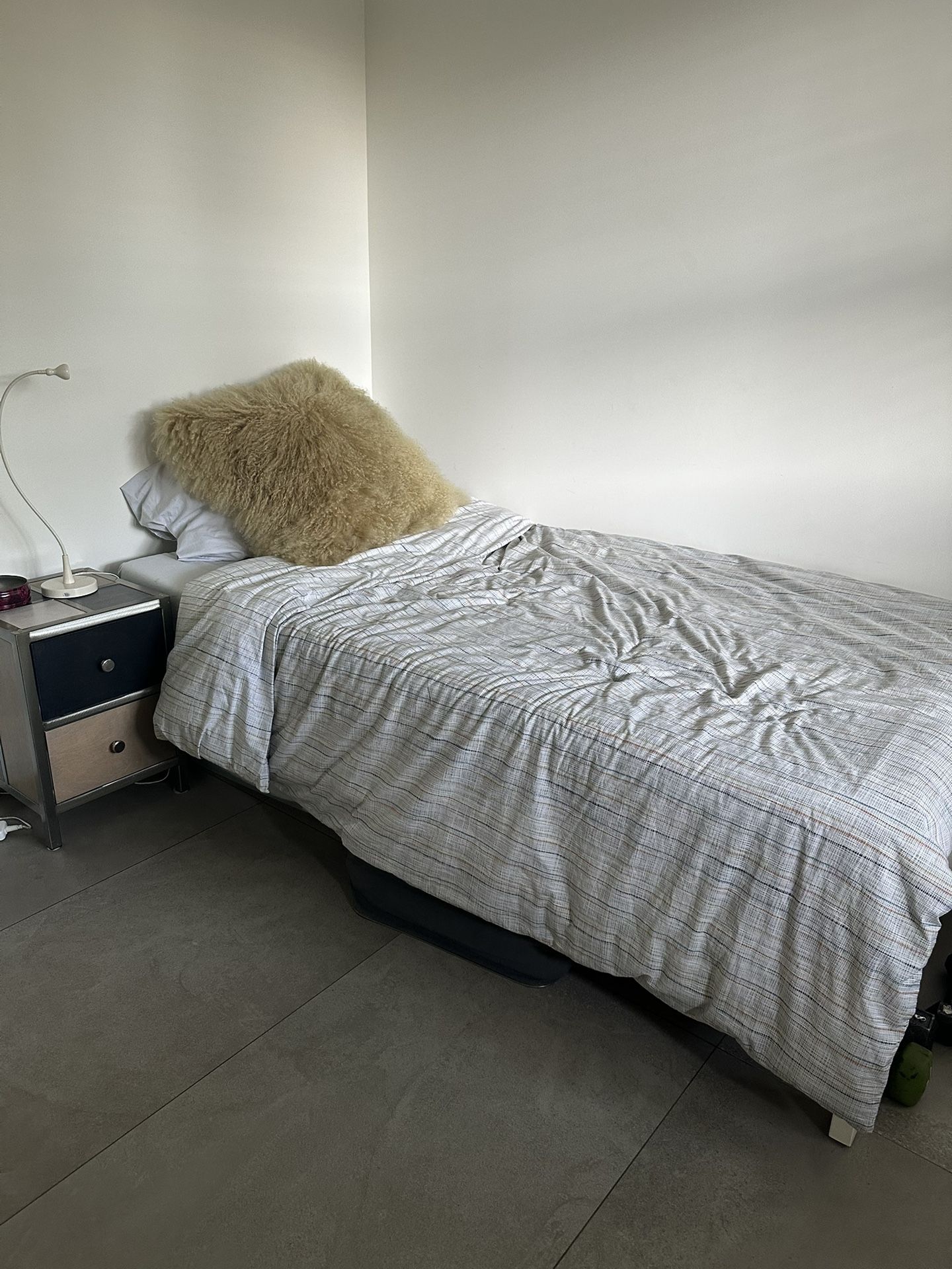 Single Bed Frame and matress