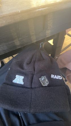 brand new raiders beanie