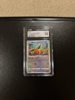 Pokemon Eevee [Rotary] #108 Chinese Gem Pack 2  CGC 10