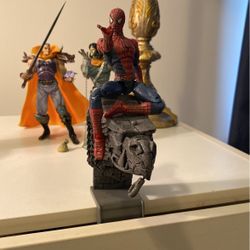 Spider-Man With Gargoyle