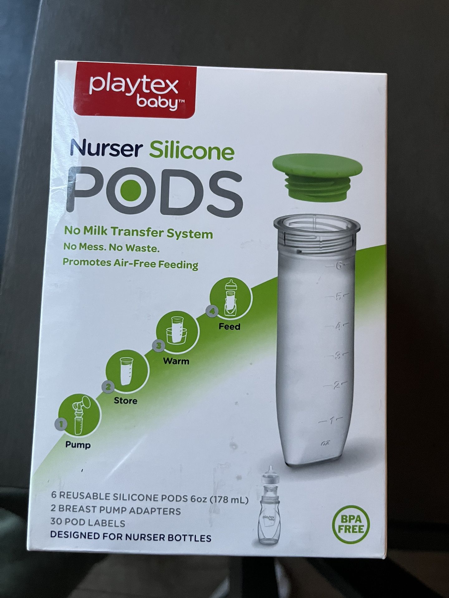 Nurser Silicone Pods New never Used 