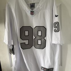 Raiders Jersey Size Large 