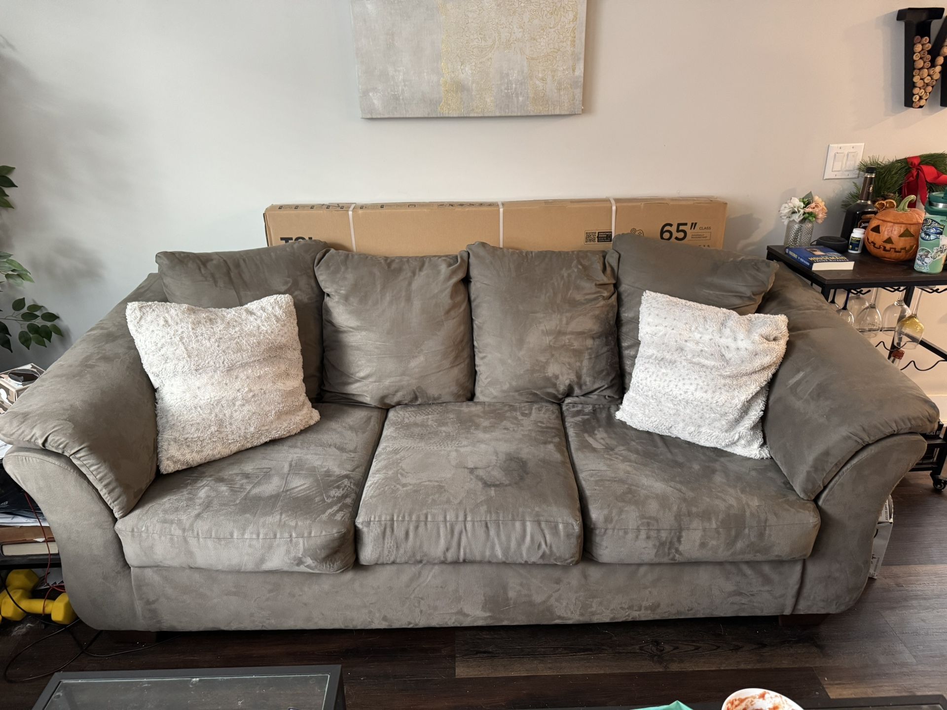 2 Couch Set For Sale